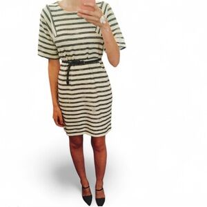 Banana Republic size XS stripe sweater dress with pockets EUC